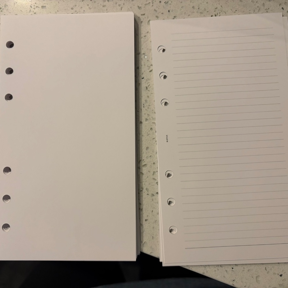 8Lotus Personal Planner Inserts - Picture 2 of 3